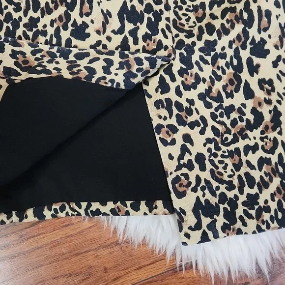 J.Crew No.2 Pencil Skirt Leopard Print Bi Stretch - Picture 4 of 4